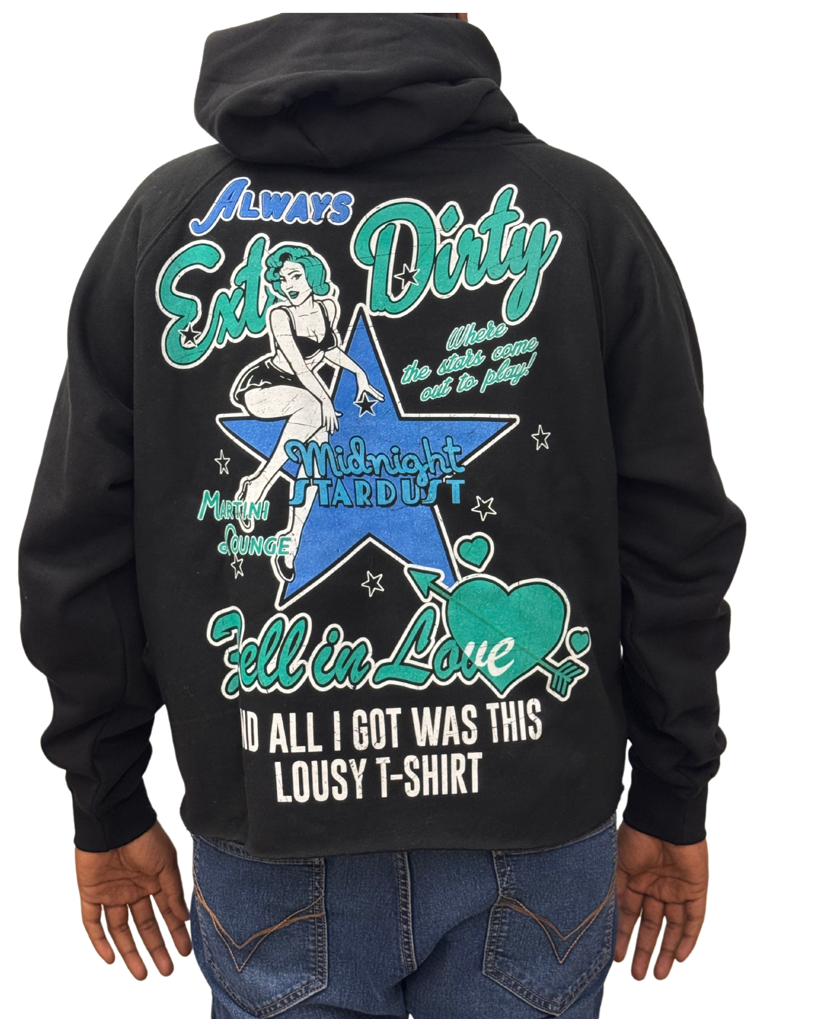 Mid Night Star Dust Hoodie