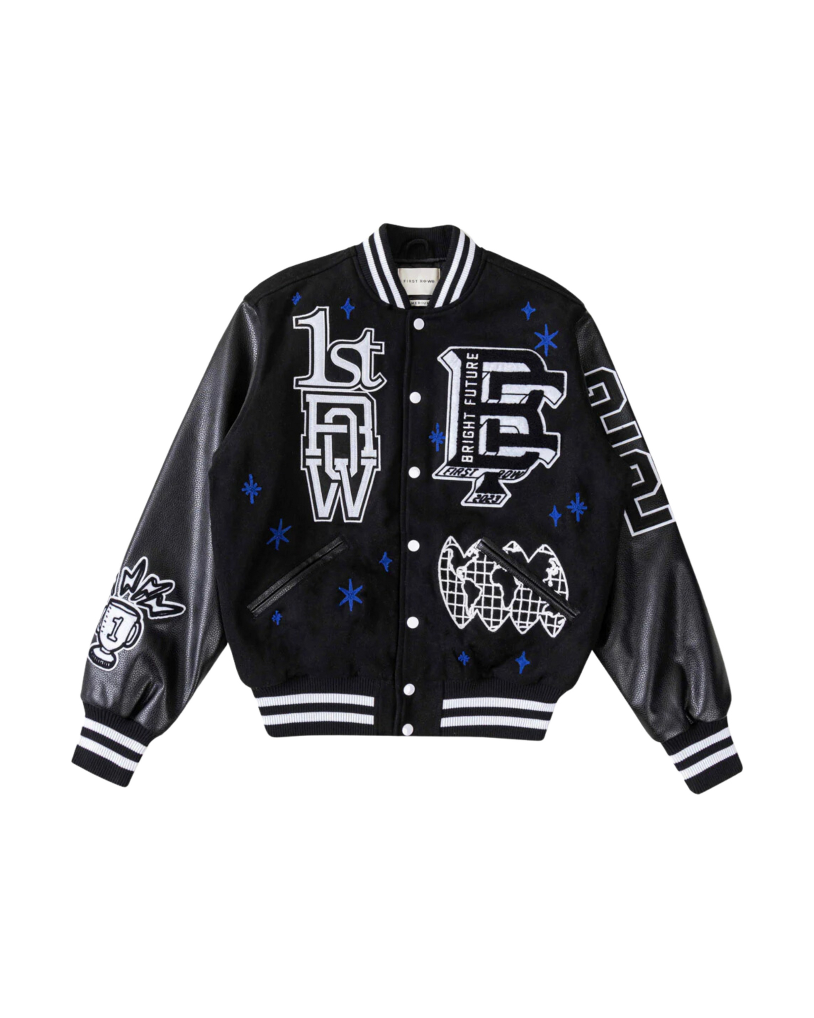 Kids Mono Bright Future Varsity Jacket