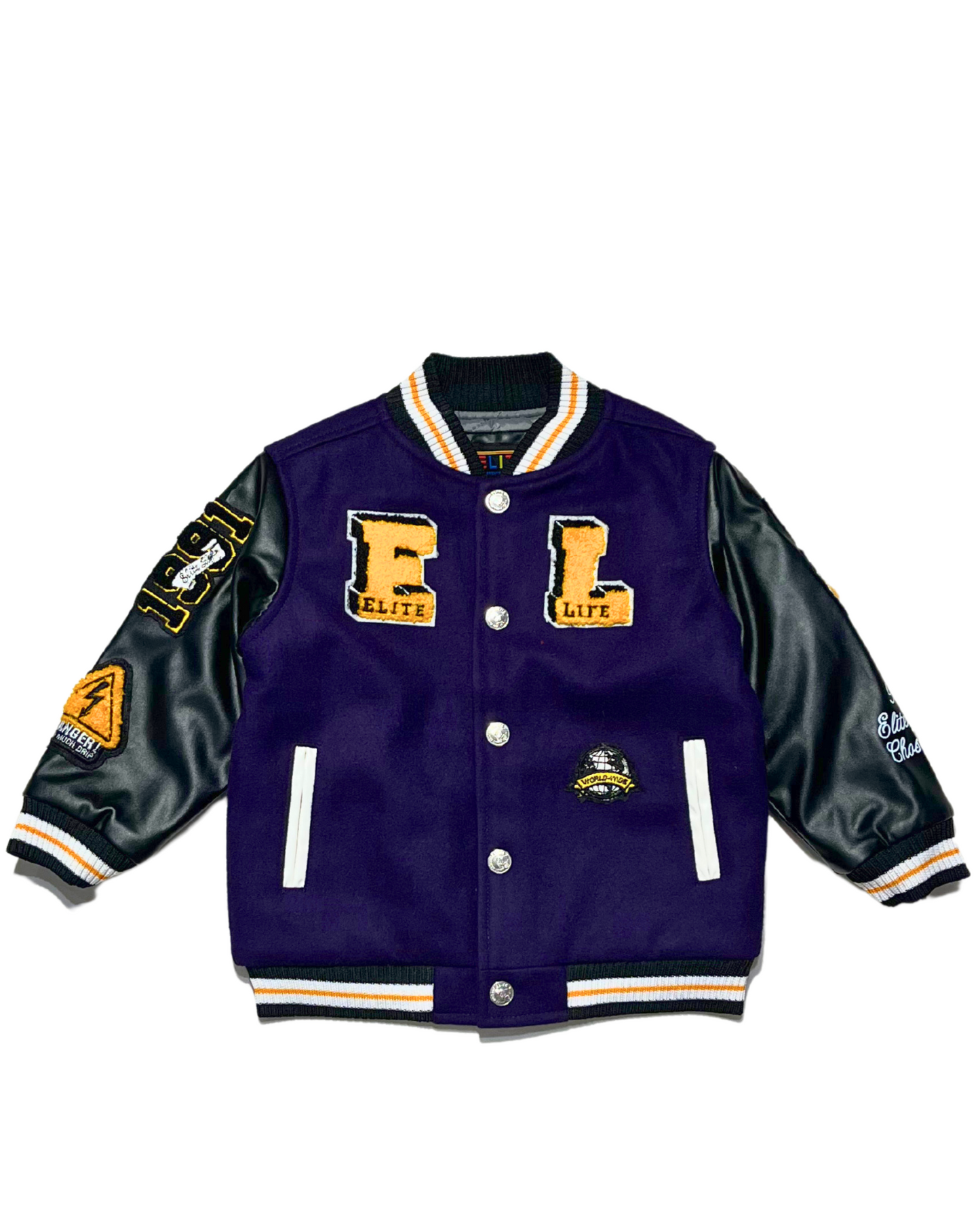 Kids Just Elite Varsity Jacket – Raza