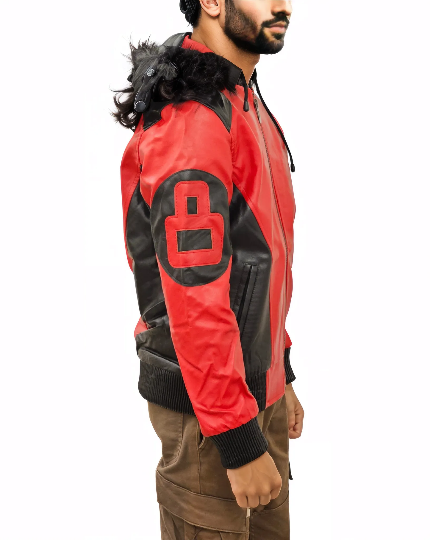 PU Bomber Jacket