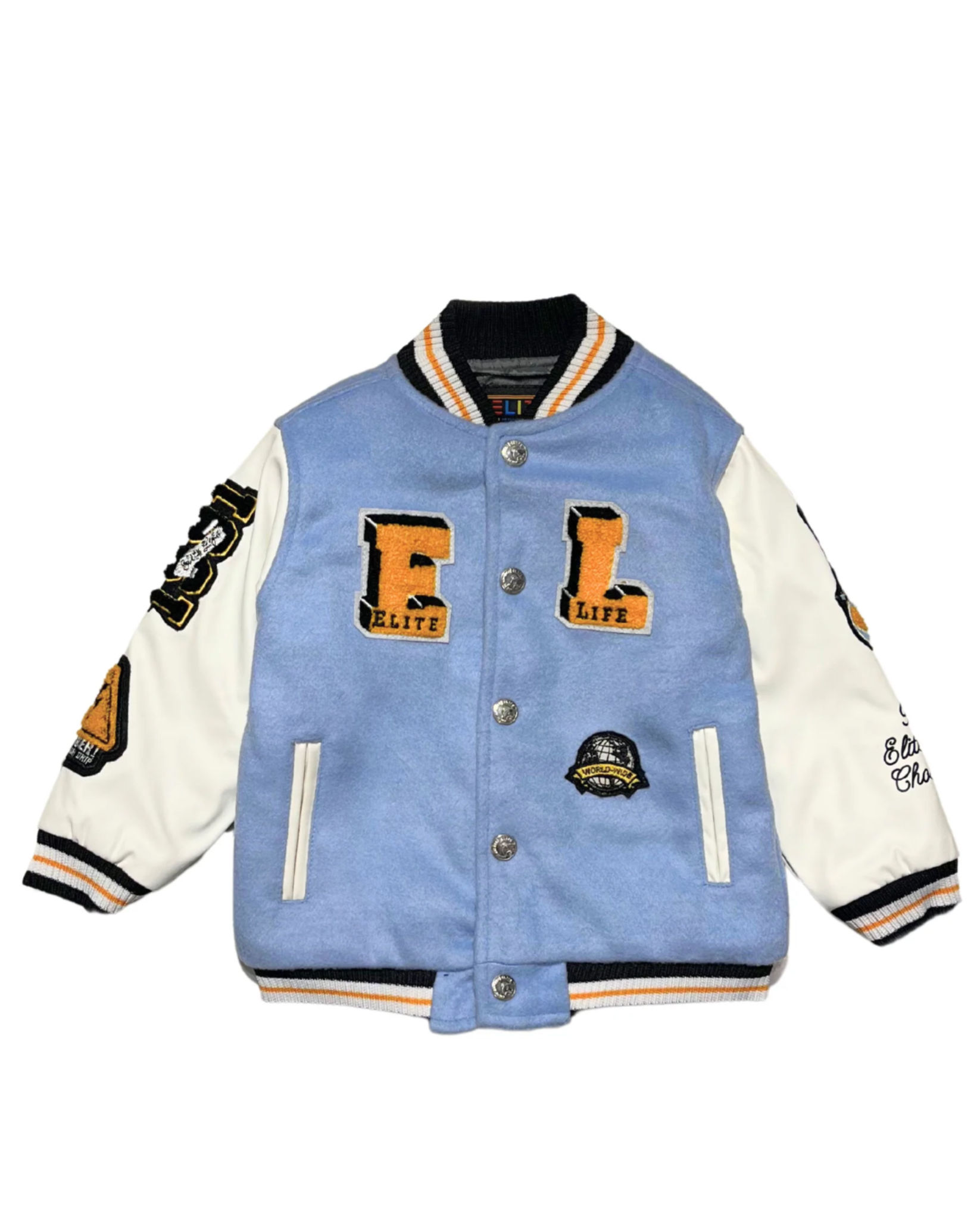 Kids Just Elite Varsity Jacket