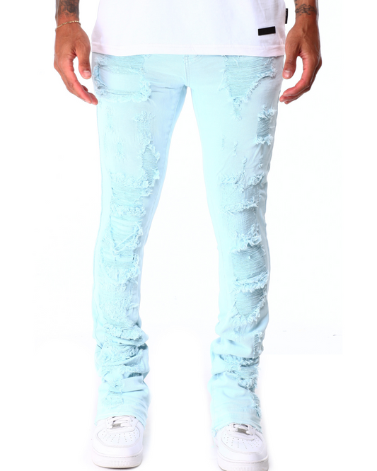 Garment Dye Stacked Jeans 5757