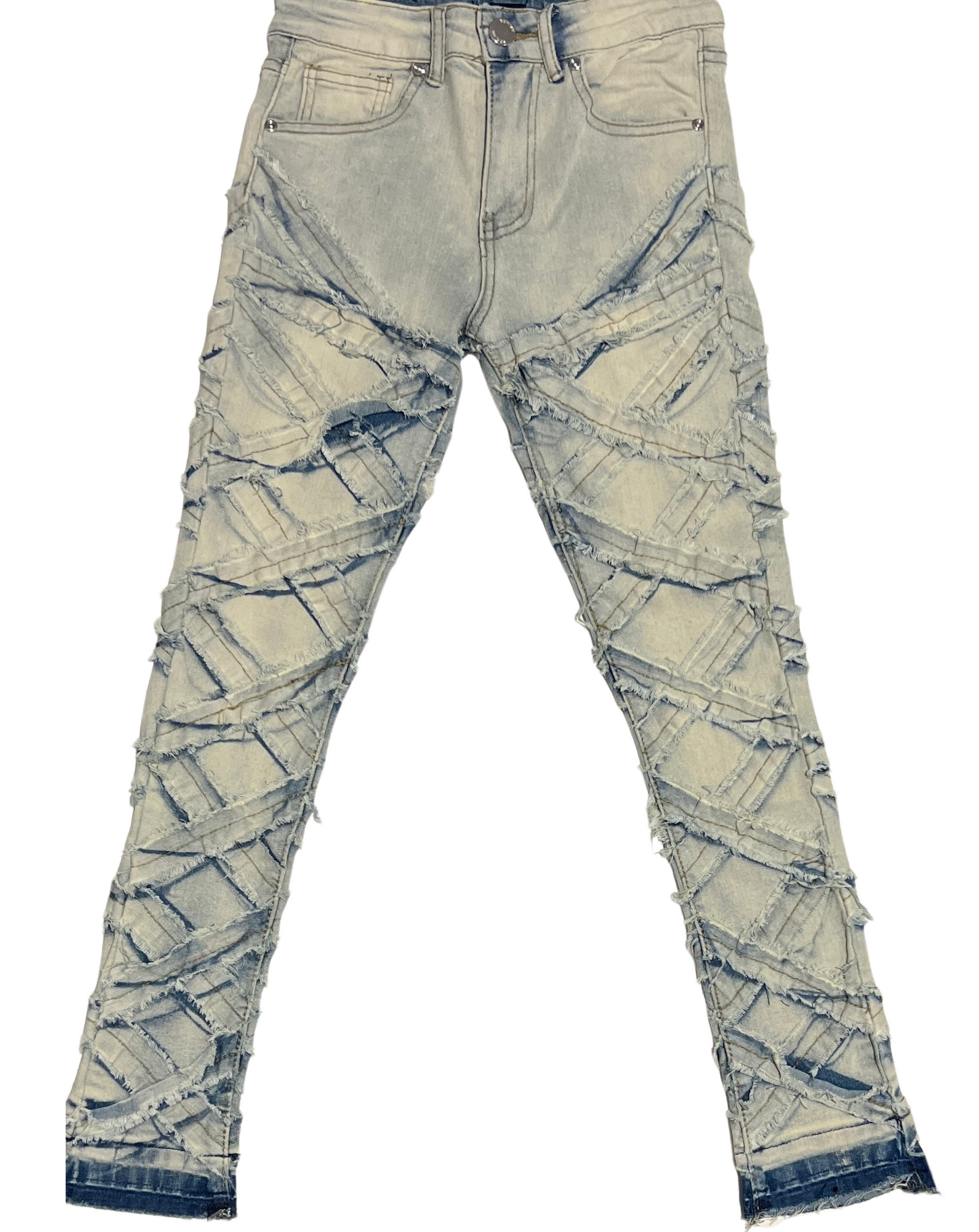Kids Stacked Jeans 5636