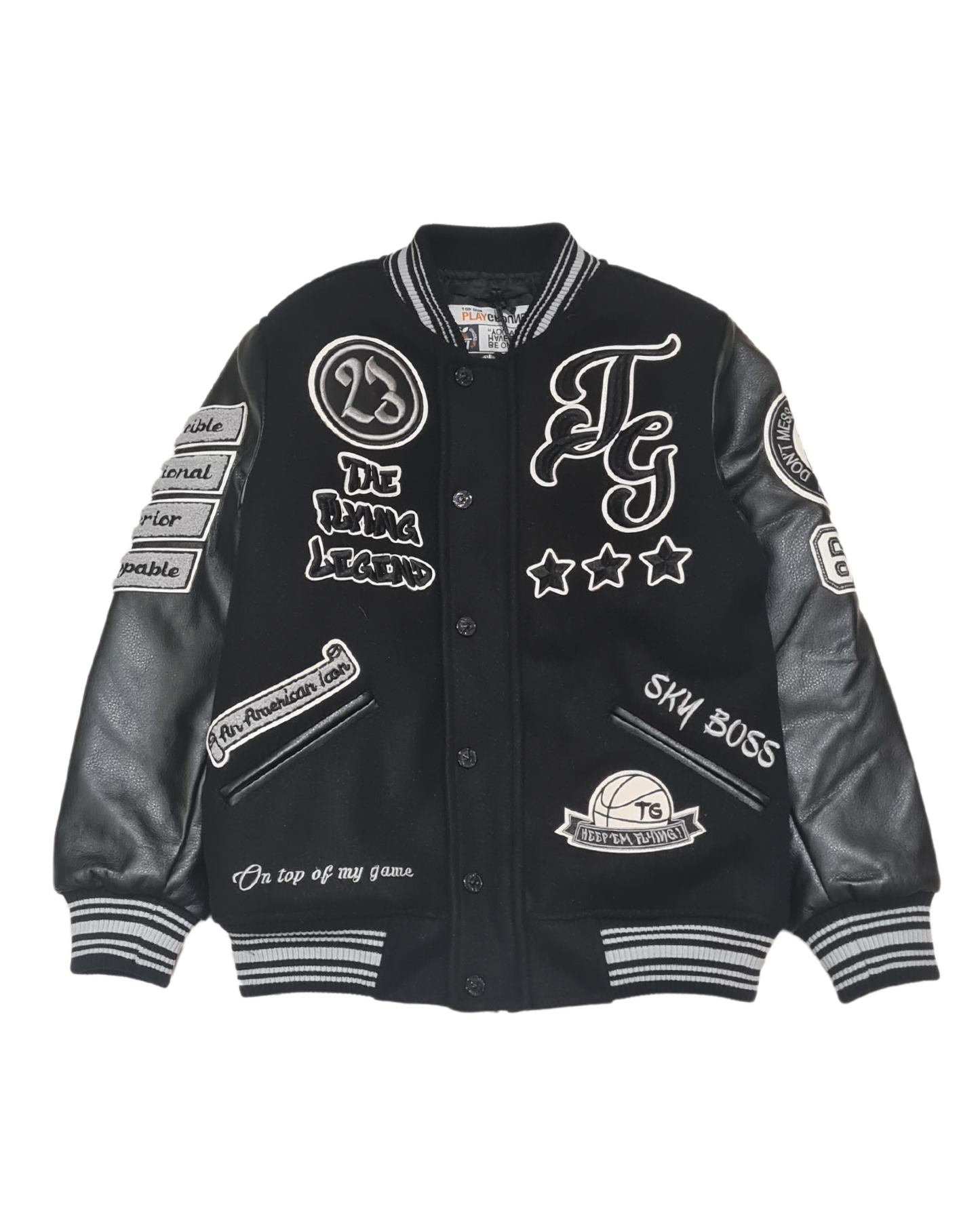 Kids Flying Legend Varsity Jacket