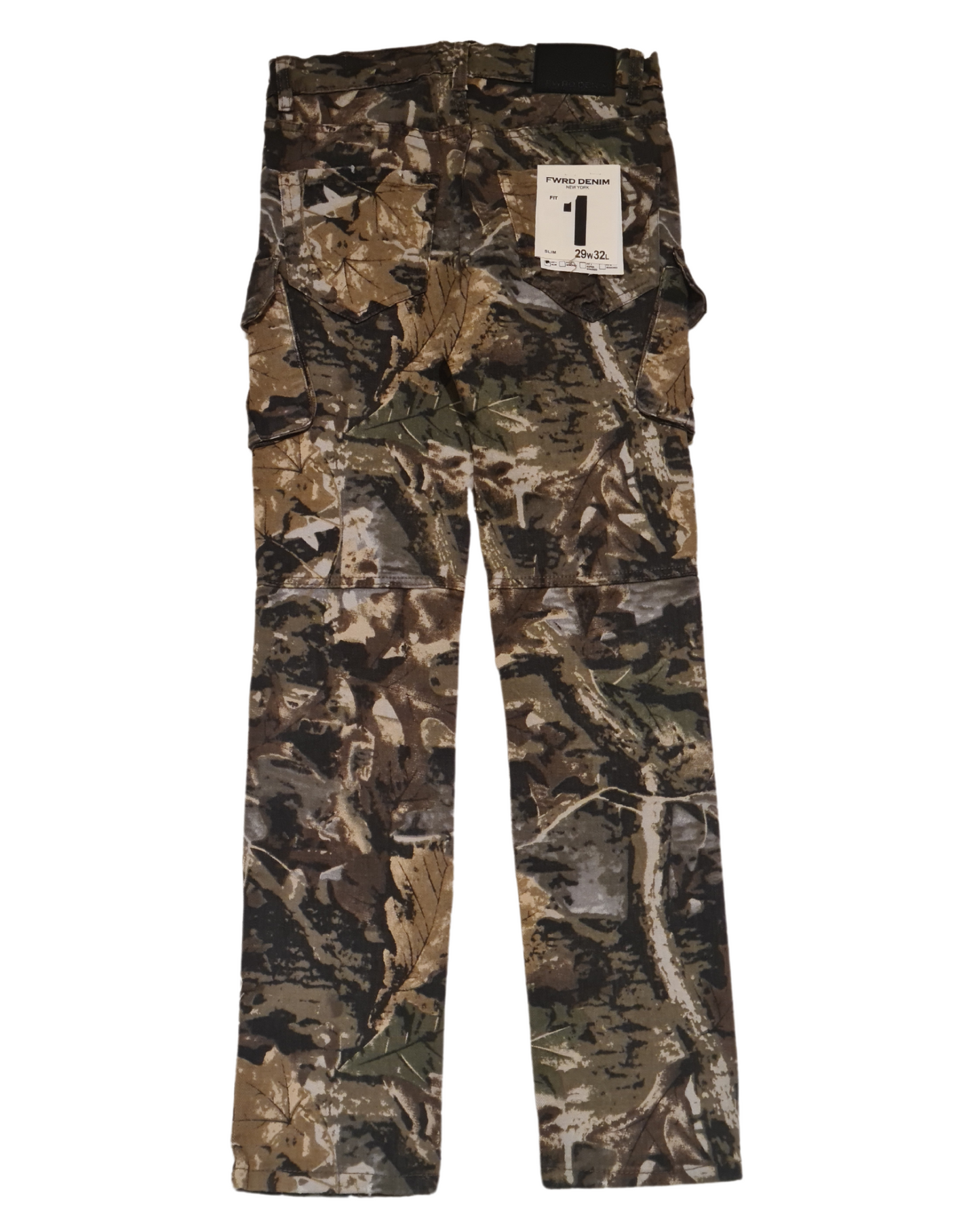 Camo Stacked Jeans 330041