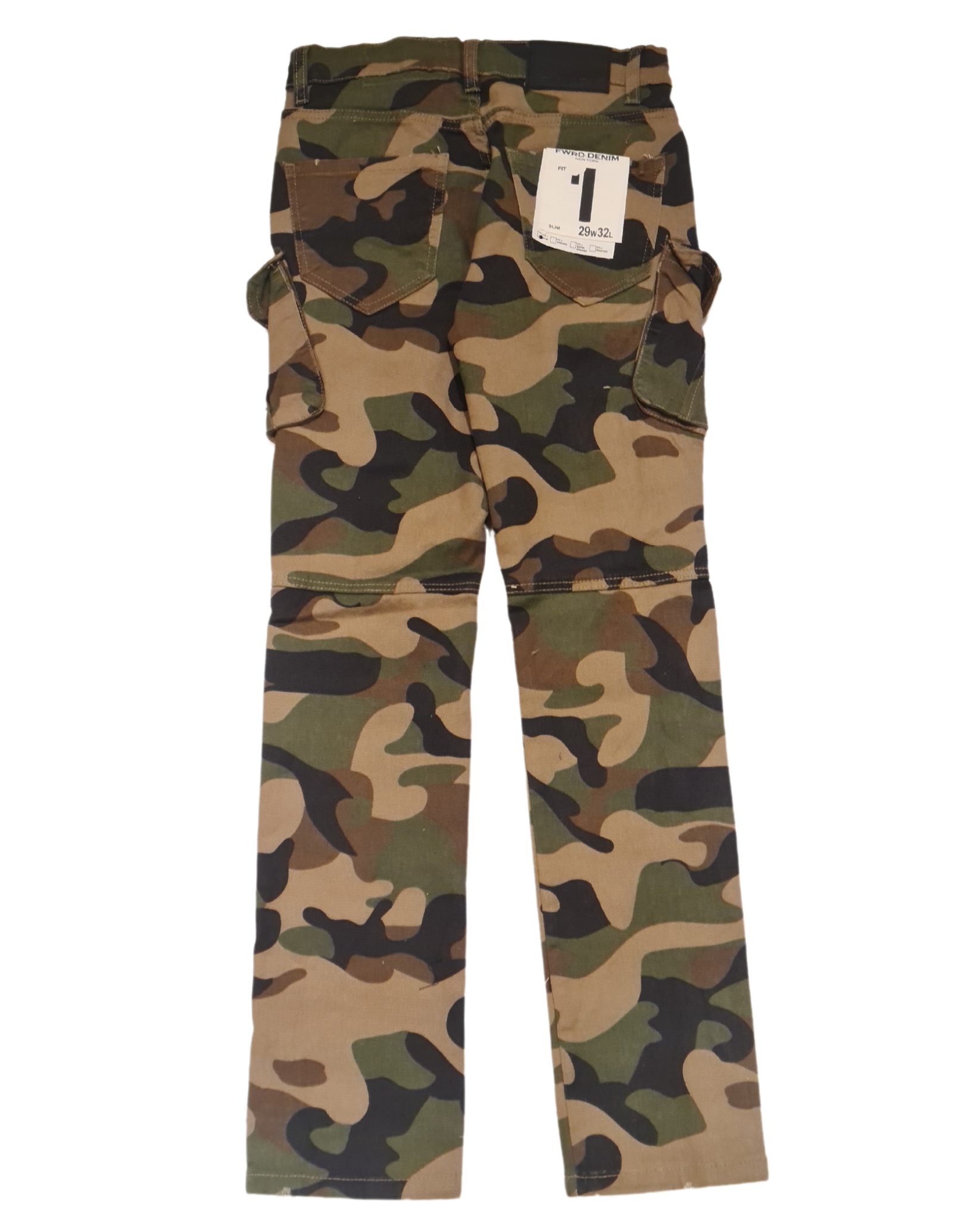 Camo Stacked Jeans 330041