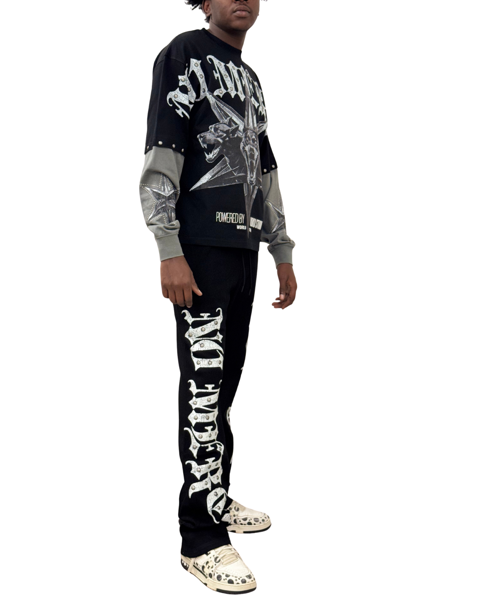 No Mercy Stacked Sweatpant