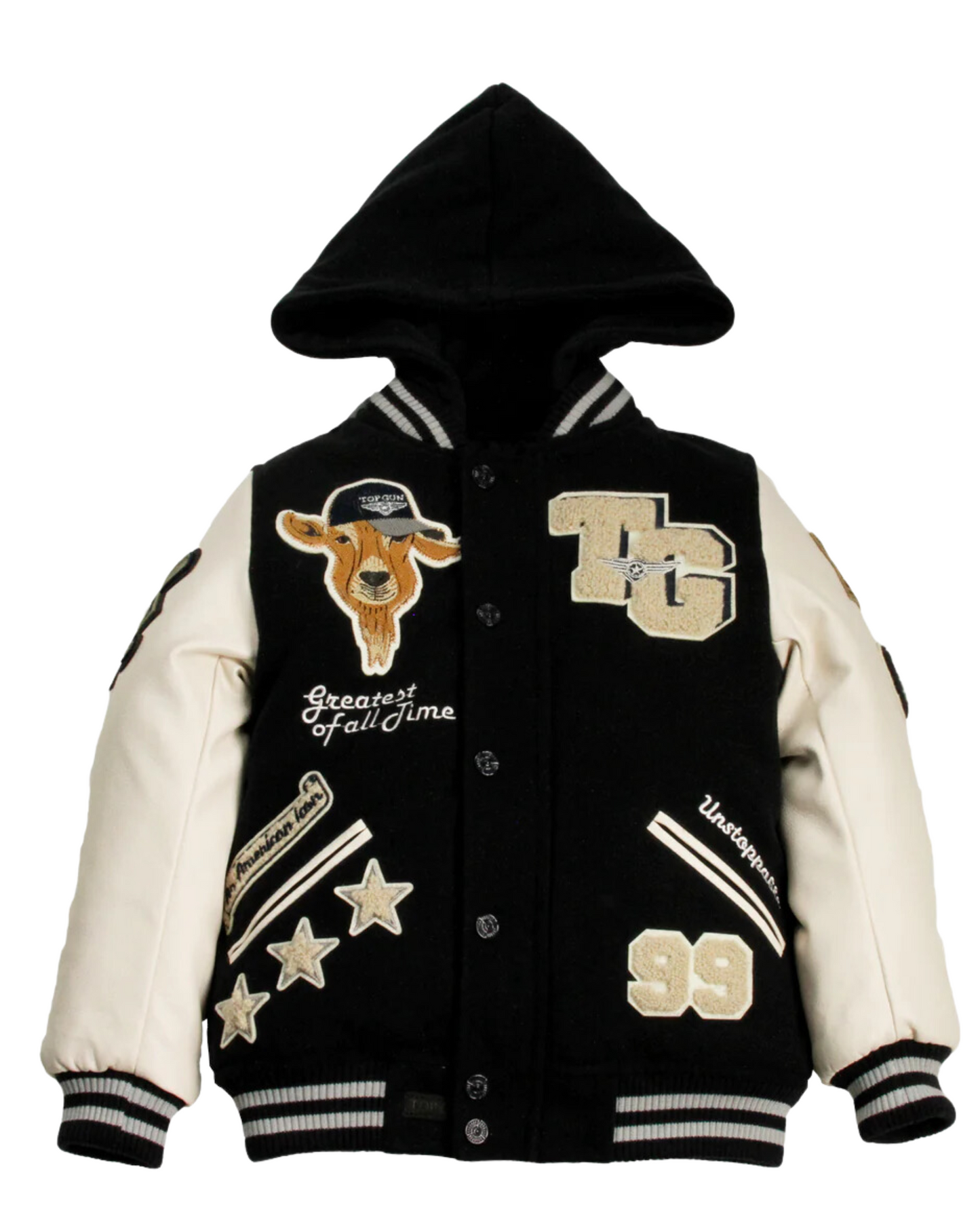 Kids The Goat Varsity Jacket