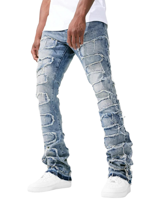 Python Stacked Jeans JTF1130