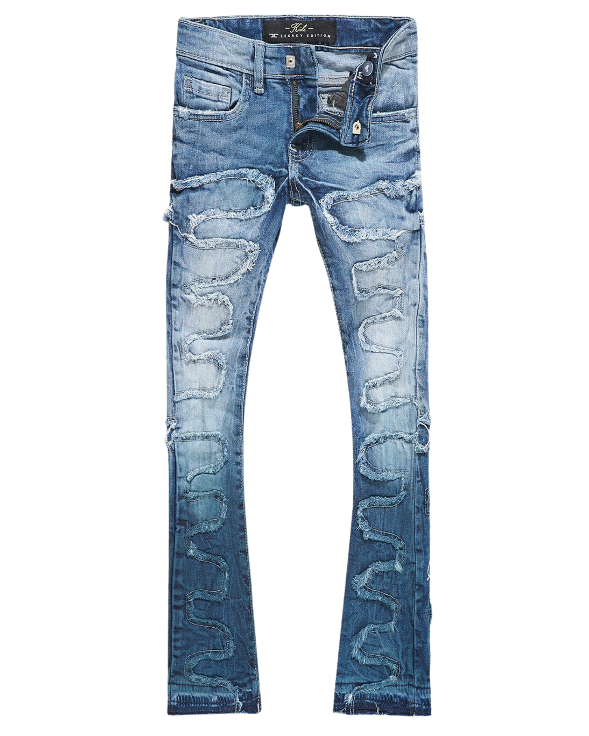 Python Stacked Jeans JTF1130