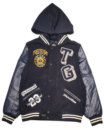 Kids Bear Goat Varsity Jacket