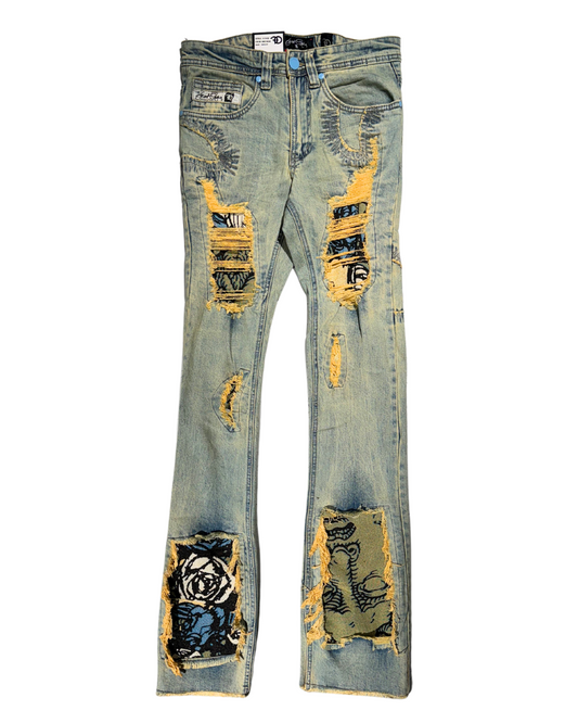 Cashay Stacked Jeans 1944