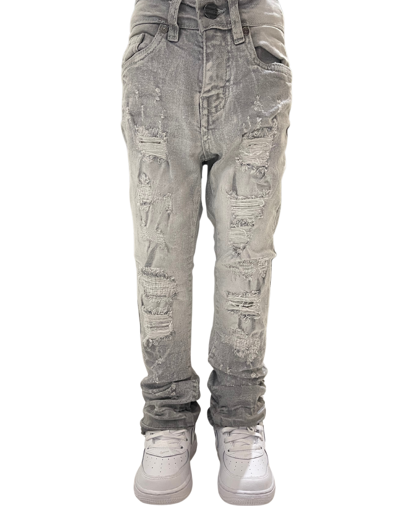 Kids Saints X Sinners Stacked Jeans 33948