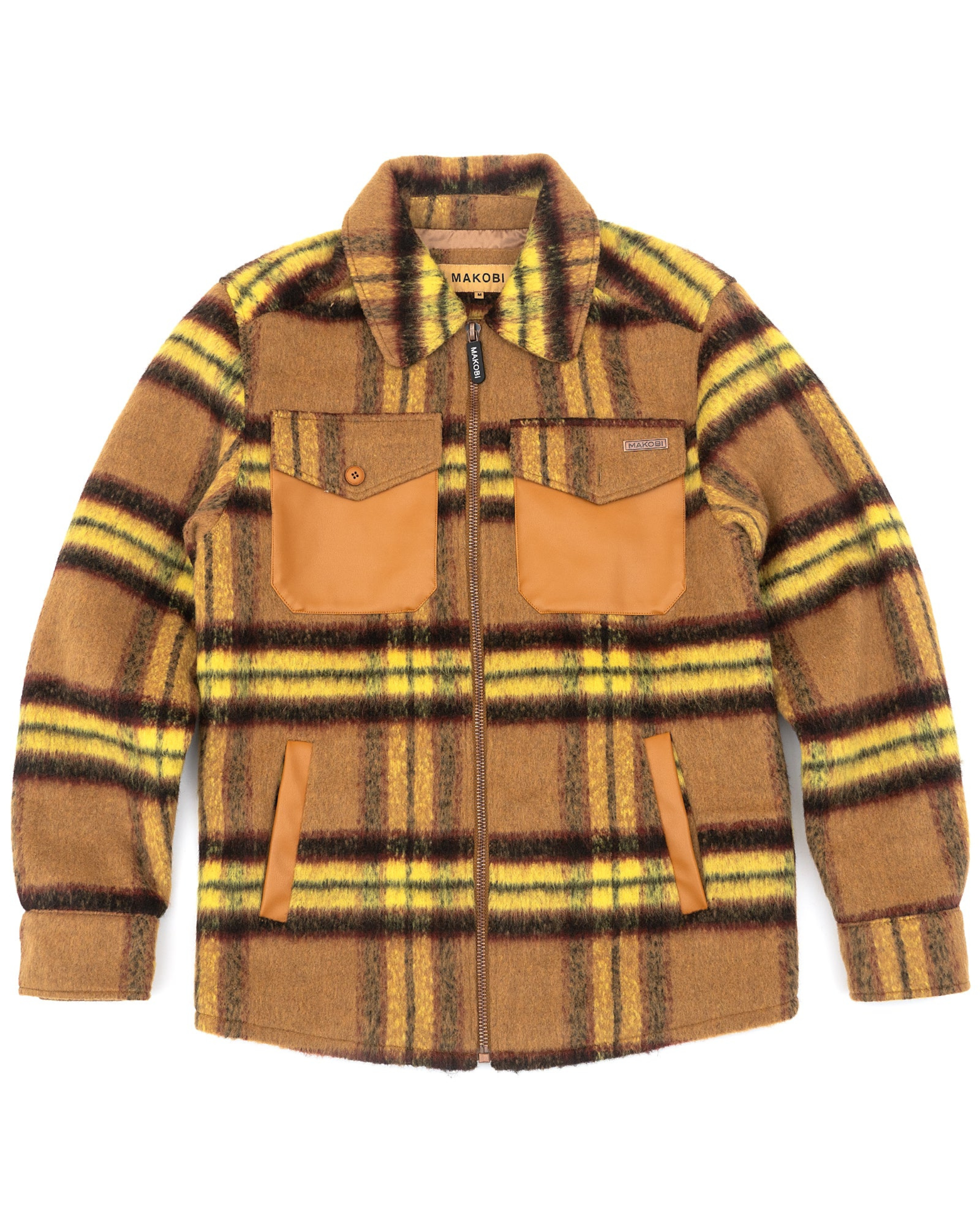 Gabana Wool Plaid Jacket 1028