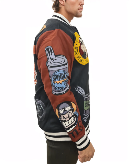 Moto Club Varsity Jacket