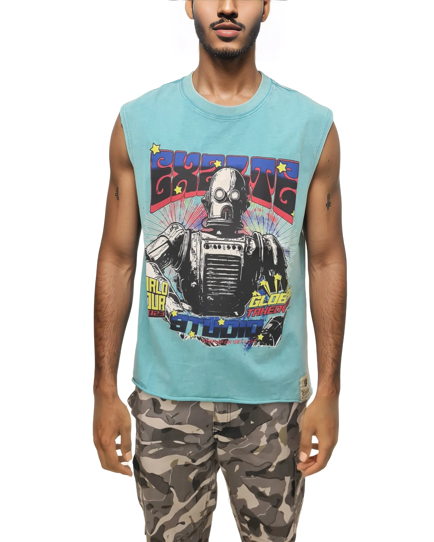 Global Takeover Sleeveless Shirt