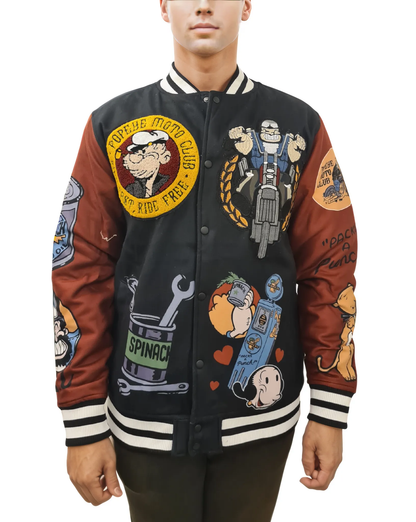 Moto Club Varsity Jacket