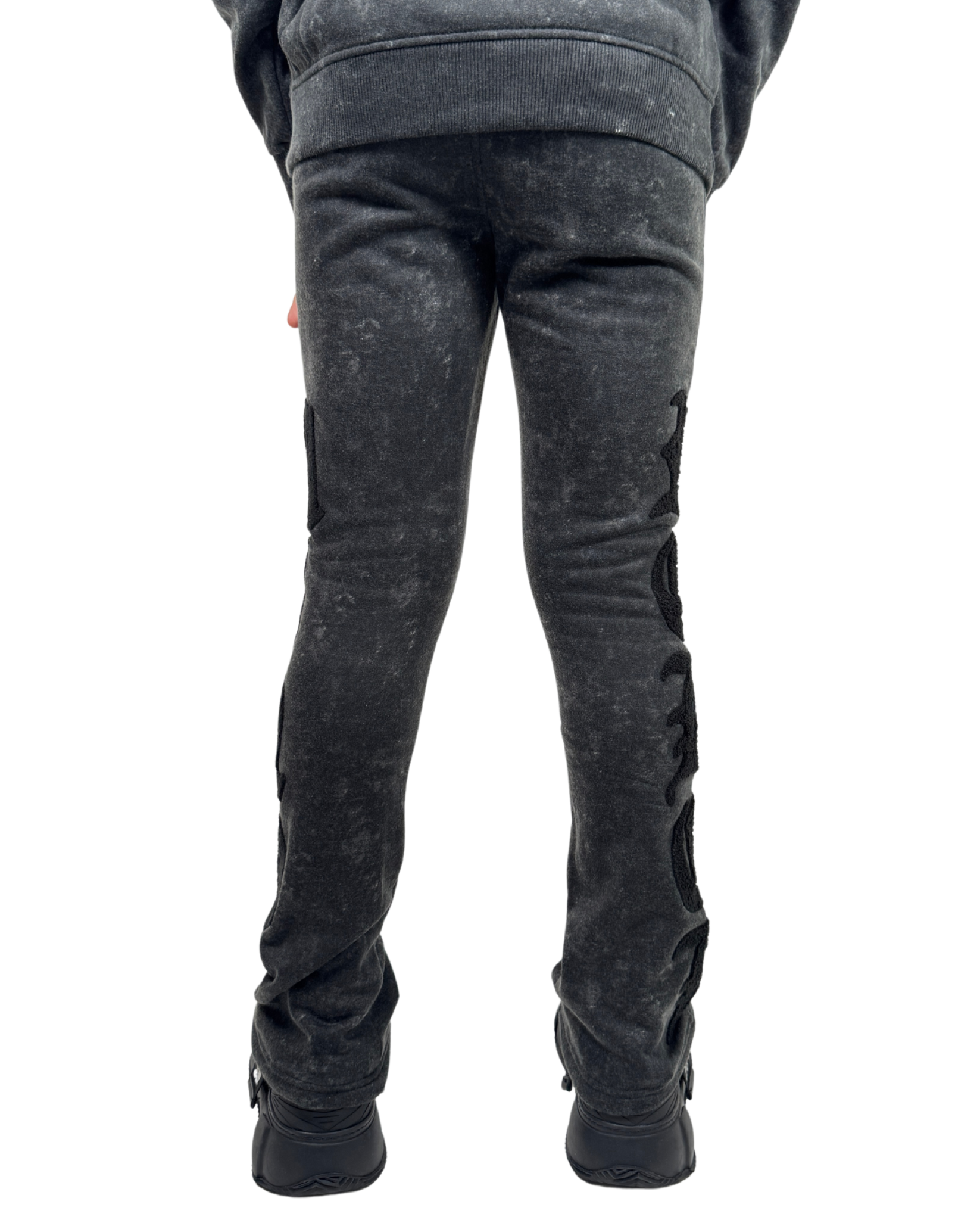 Kids Rebel  Stacked Swearpant