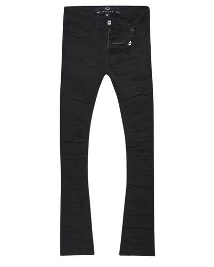 Kids Stacked Ripple Jeans 1157