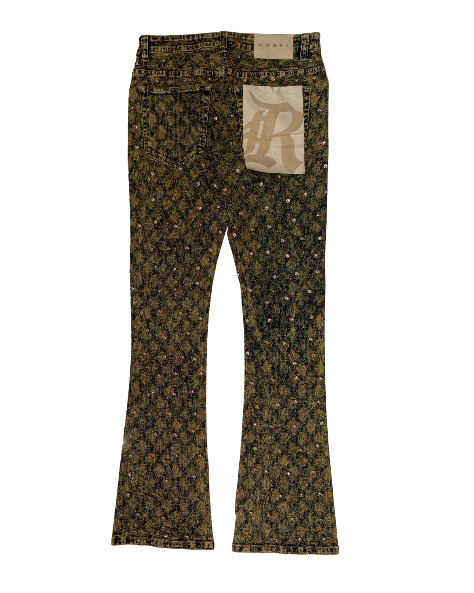 R3BEL Stacked Jean 652-630-RUS