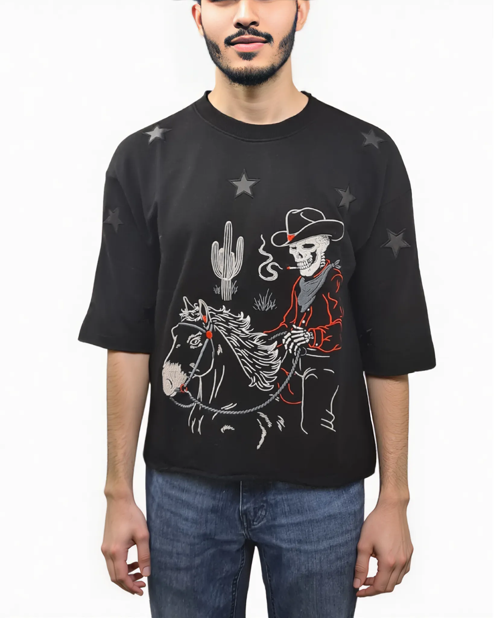 Star Patched Shirt
