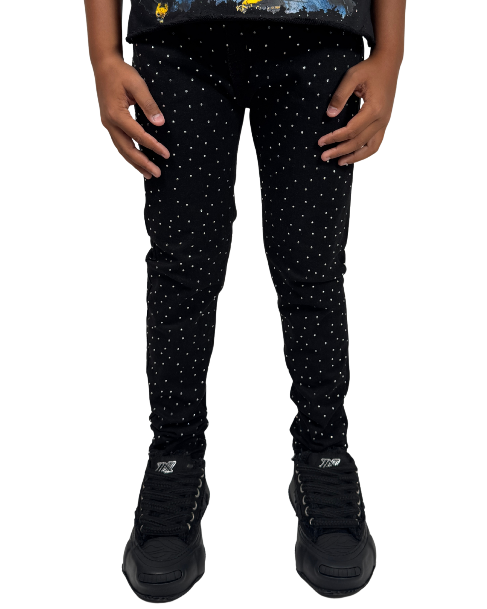 Stacked Jeans B3009