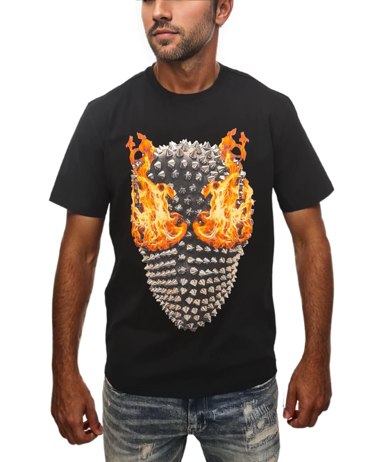 Studded Flame Shirt