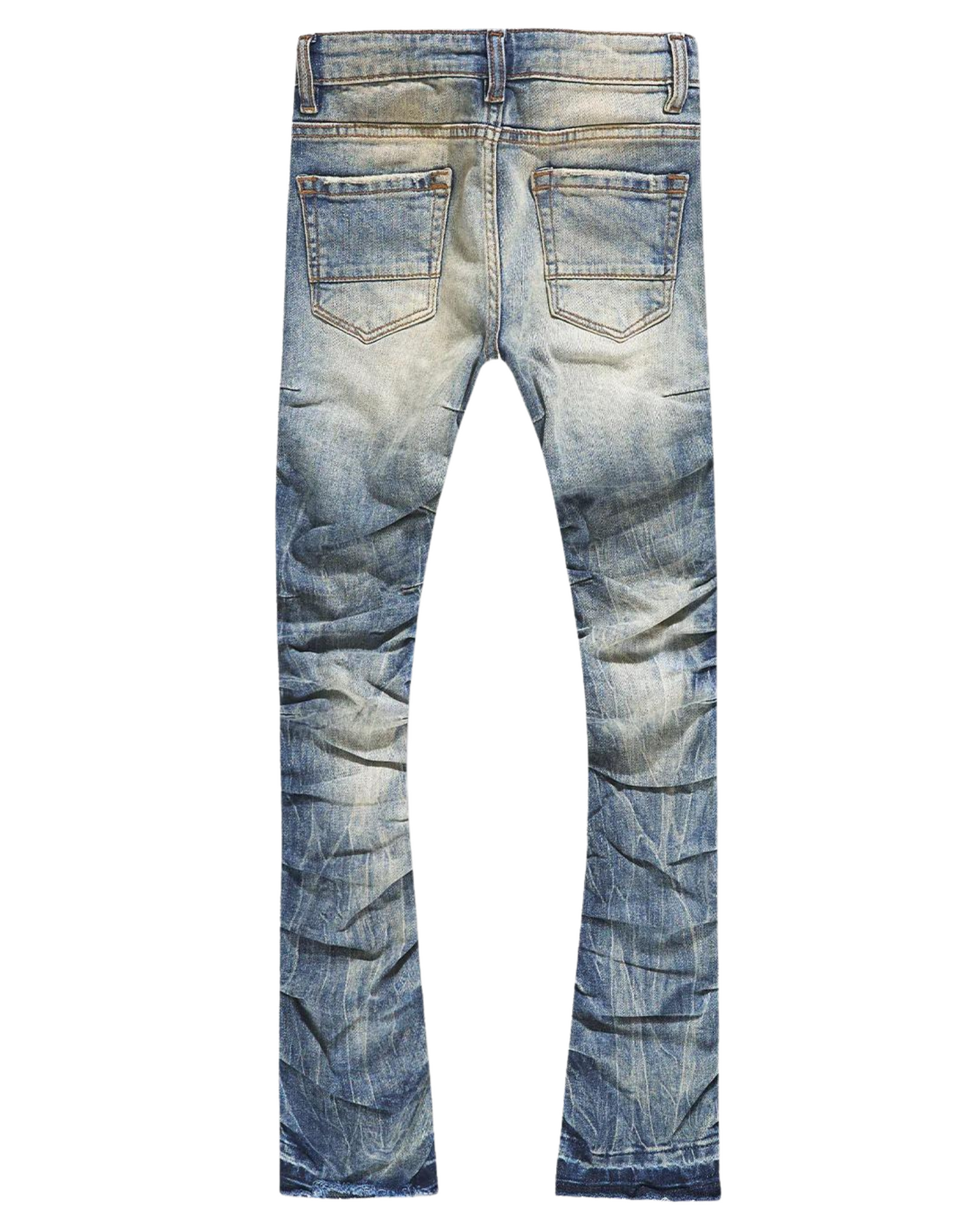 Kids Stacked Ripple Jeans 1157