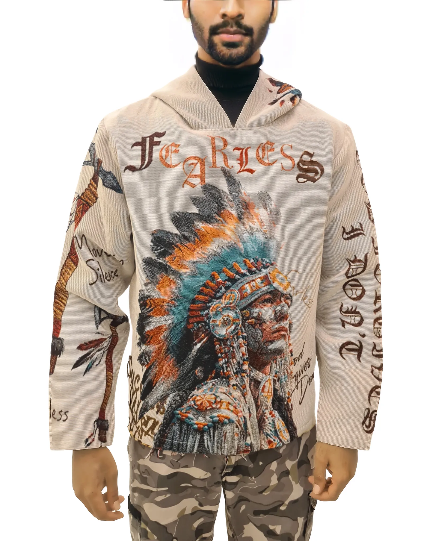 Apache Tapestry Jacquard Hoodie