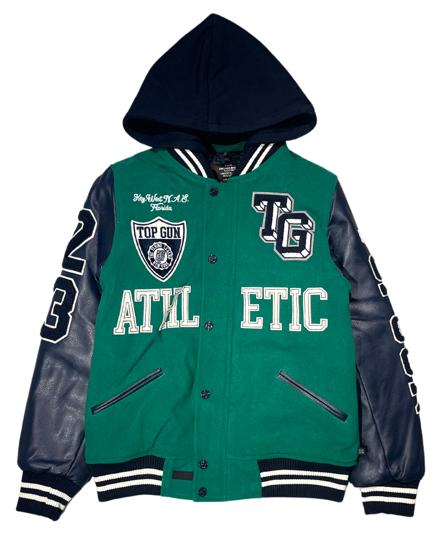 Kids Athletic Division Varsity Jacket.