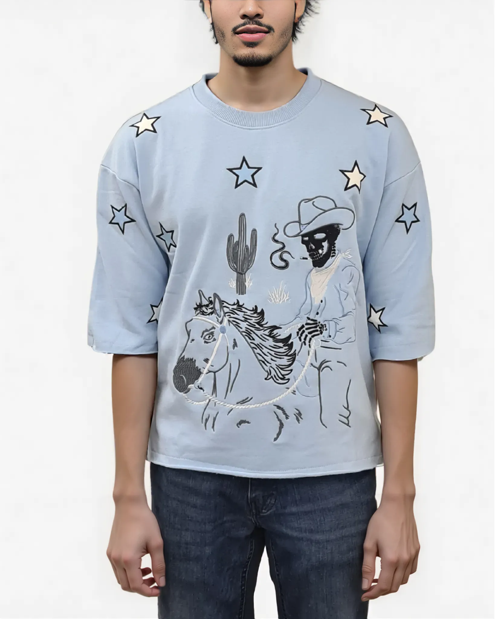 Star Patched Shirt