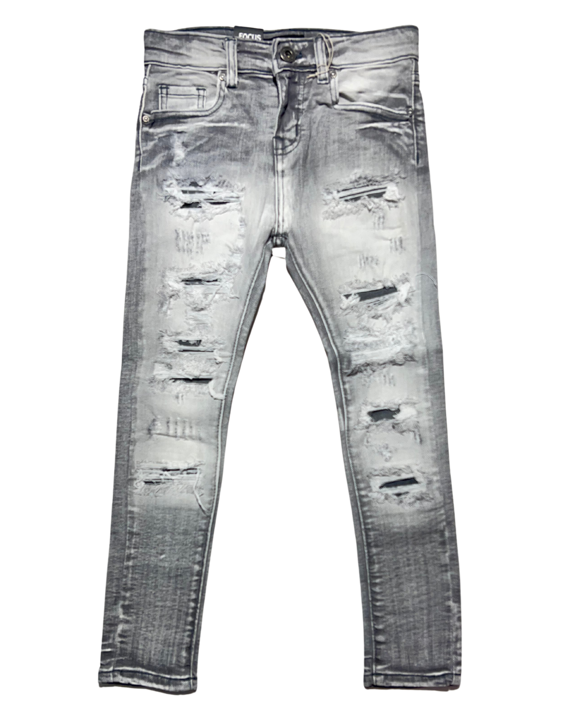 Kids Ripped Slim Fit Jeans 3340