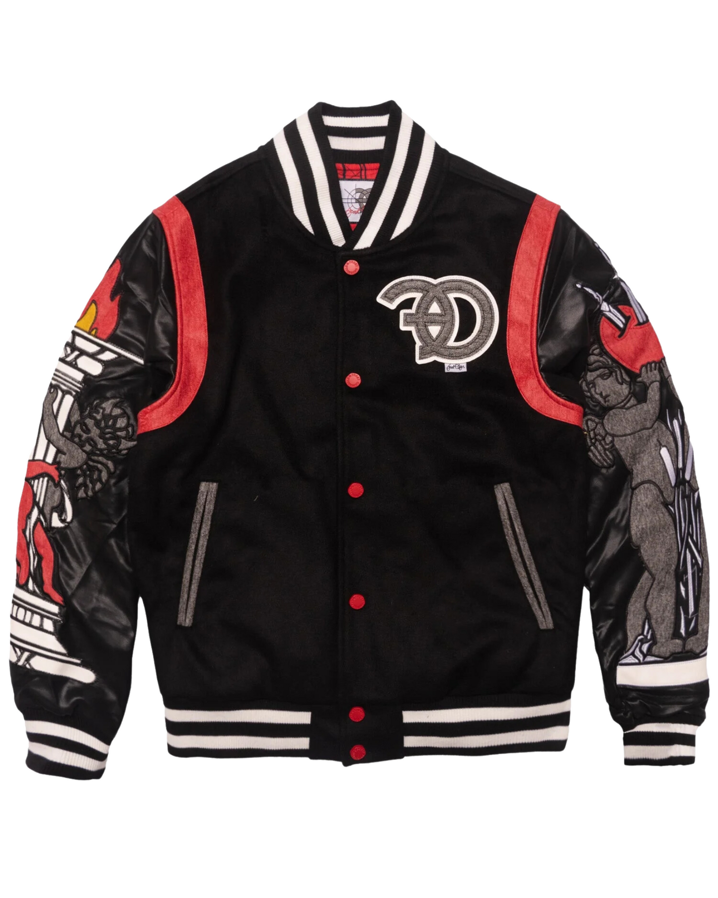 Casa De Wool Varsity Jacket F1071