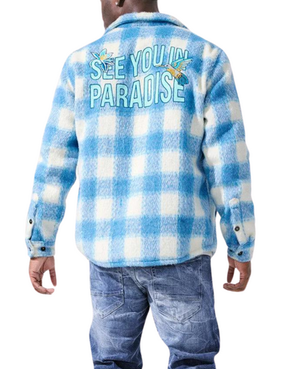 See You In Paradise Flannel Shacket 2552