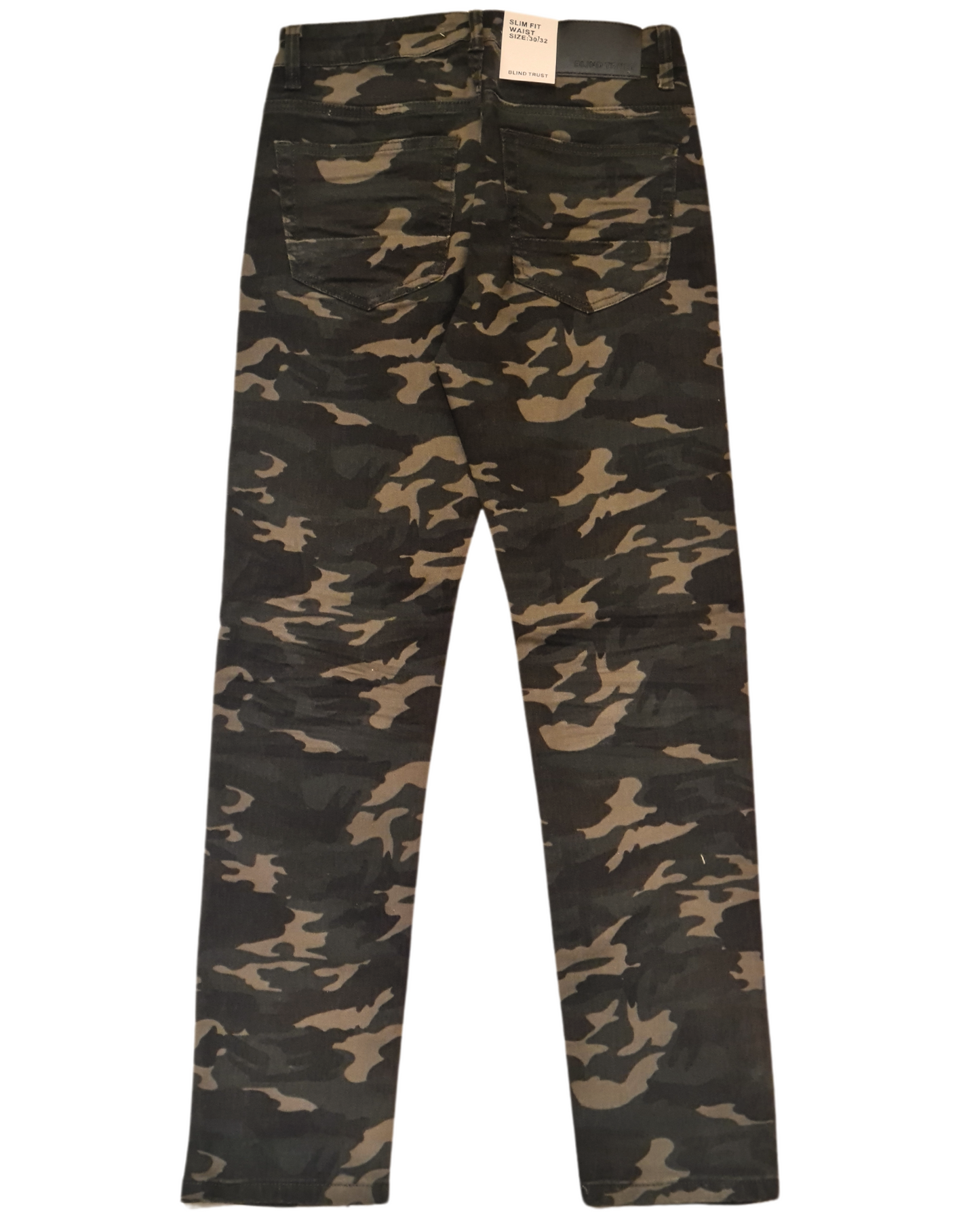 Slim Fit Camo Jeans BTP19825