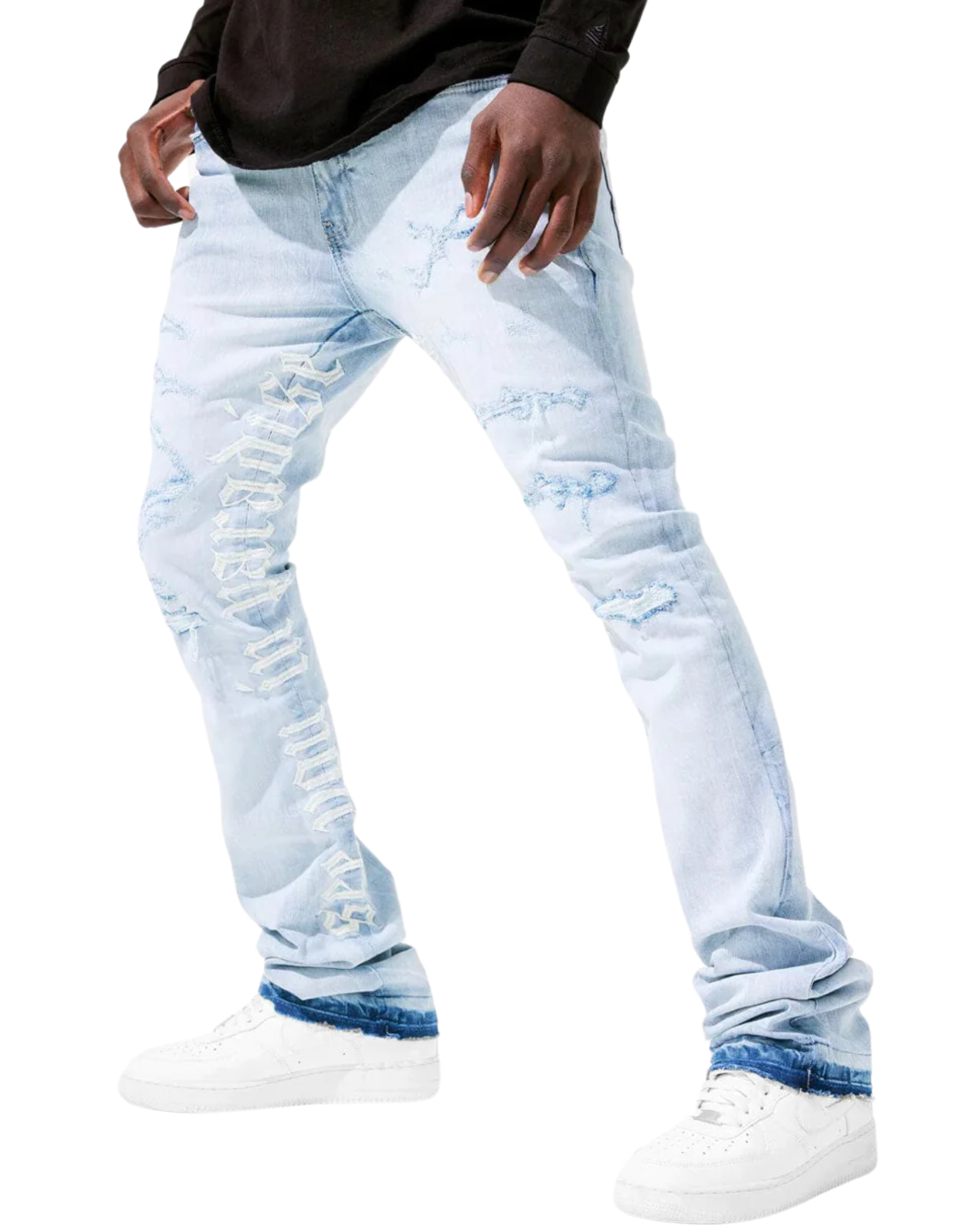 Martin See You In Paradise Stacked Jeans JTF1154