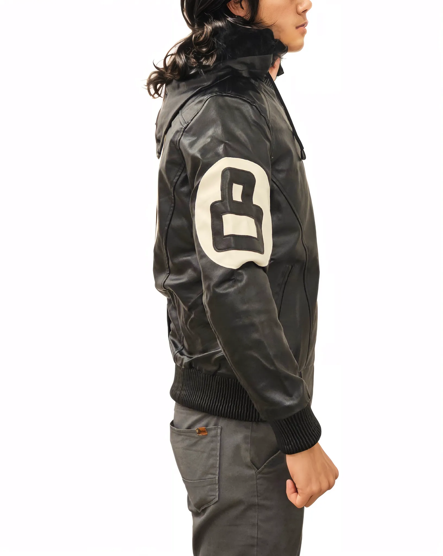 PU Bomber Jacket