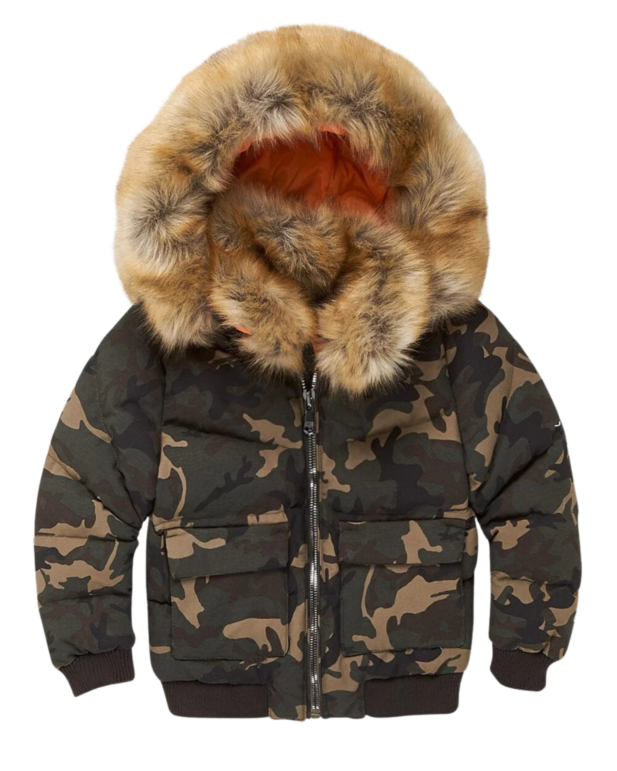 Kids Hollis Camo Bomber Jacket 91541