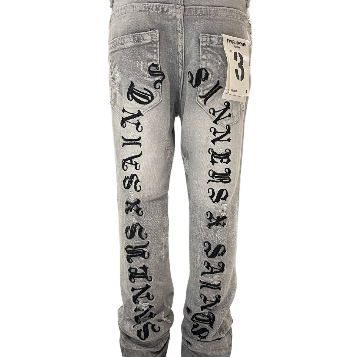 Kids Saints X Sinners Stacked Jeans 33948
