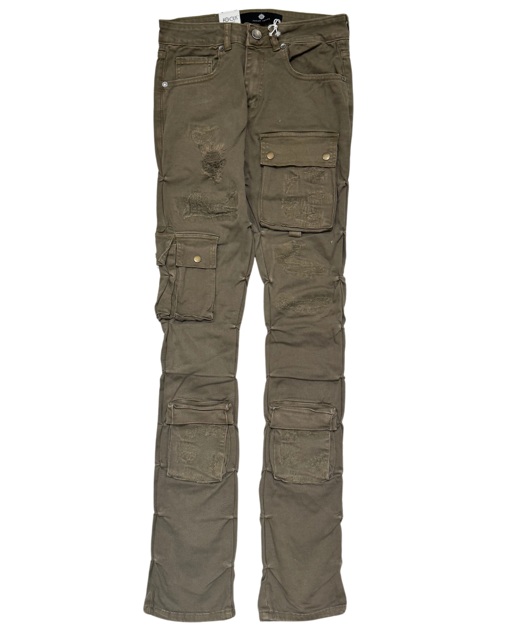 Cargo Slim Fit Jeans 5226