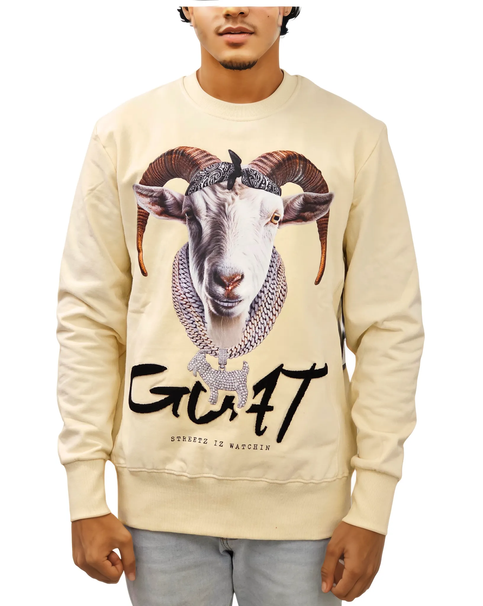 Goat Chain Long Sleeve Sweatshirt