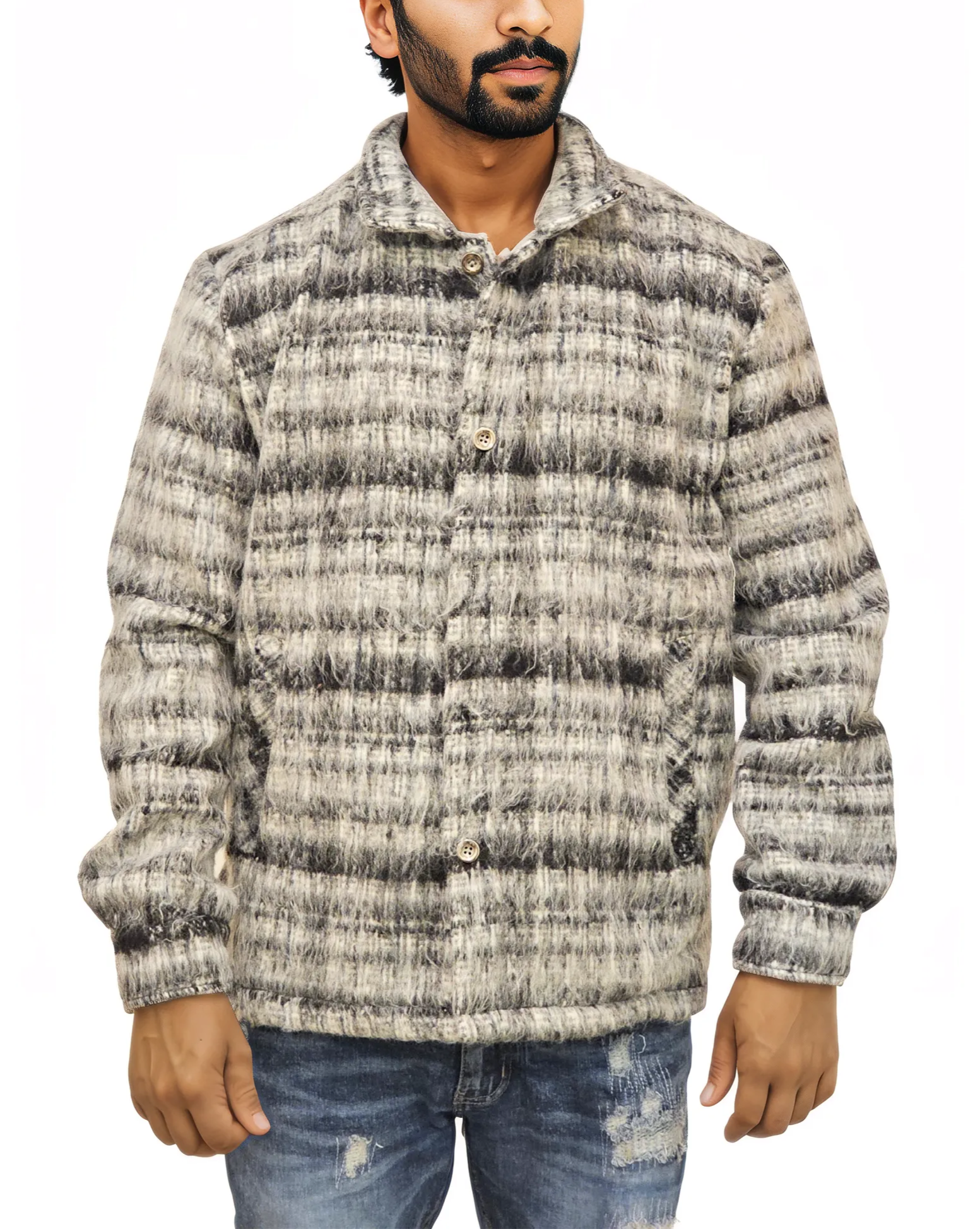 Oversize Wool Shirket