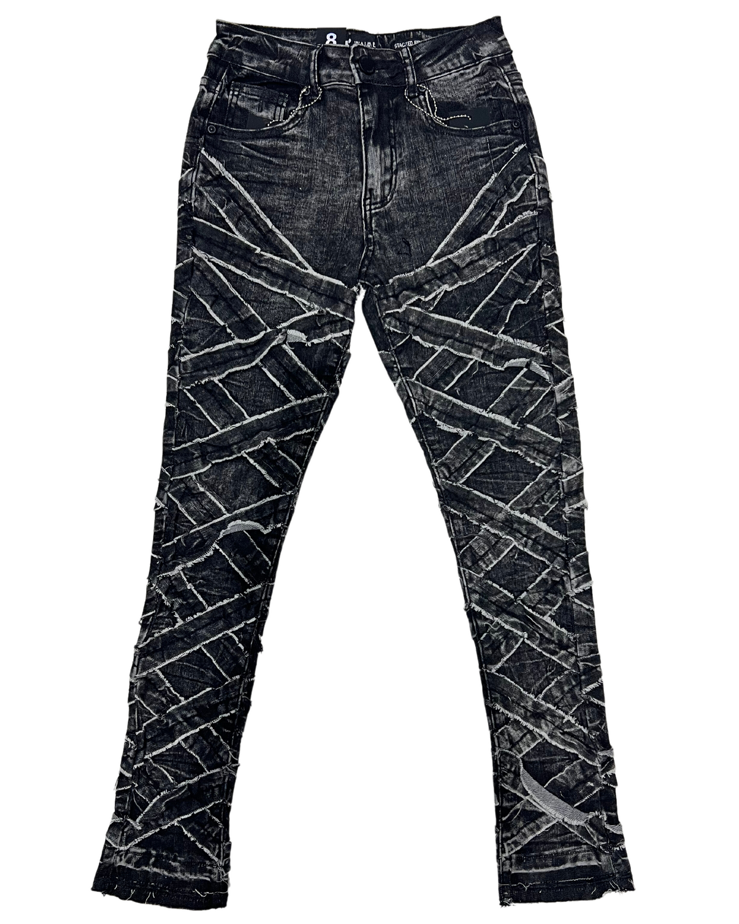 Kids Stacked Jeans 5636