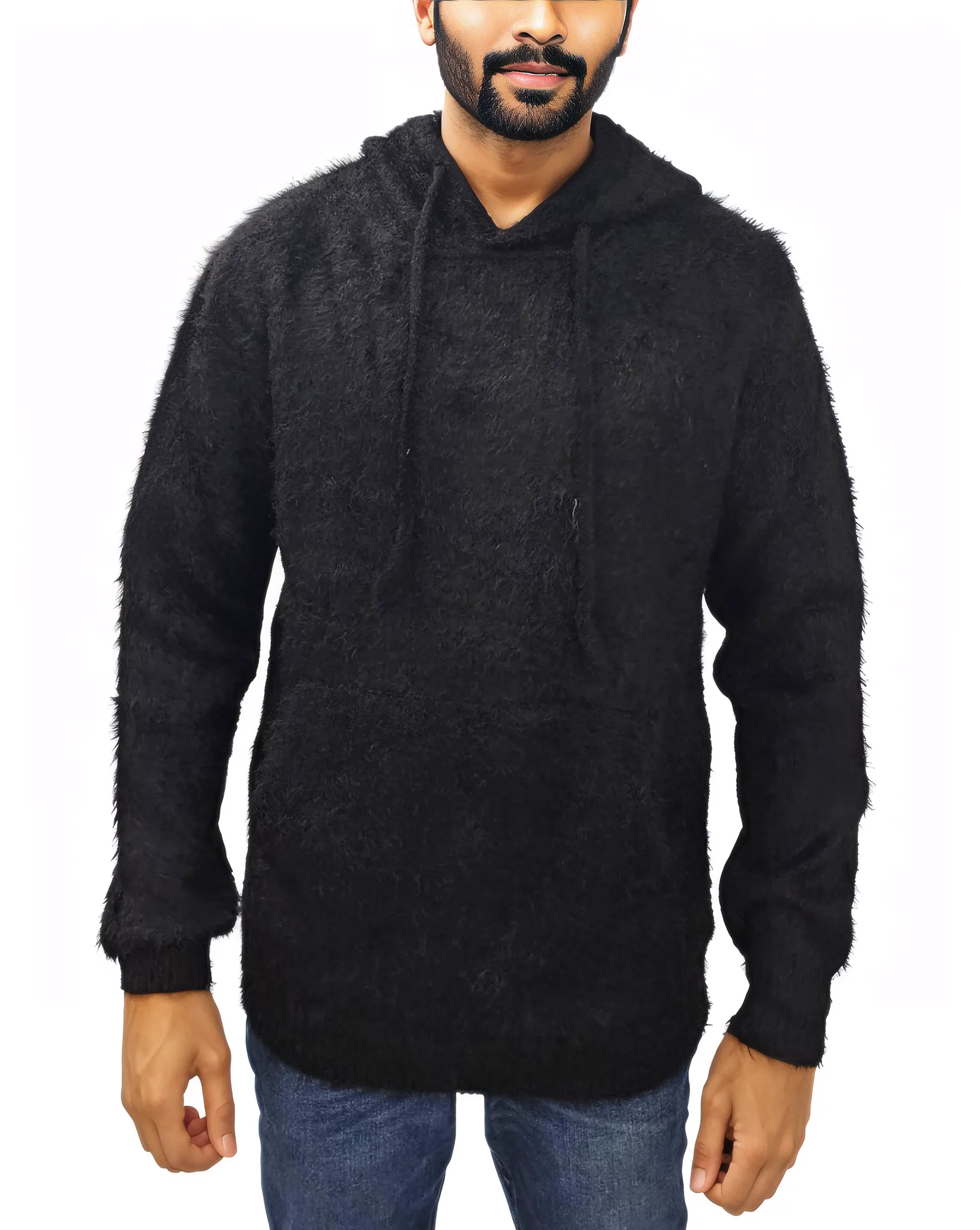 Knit Wool Hoody