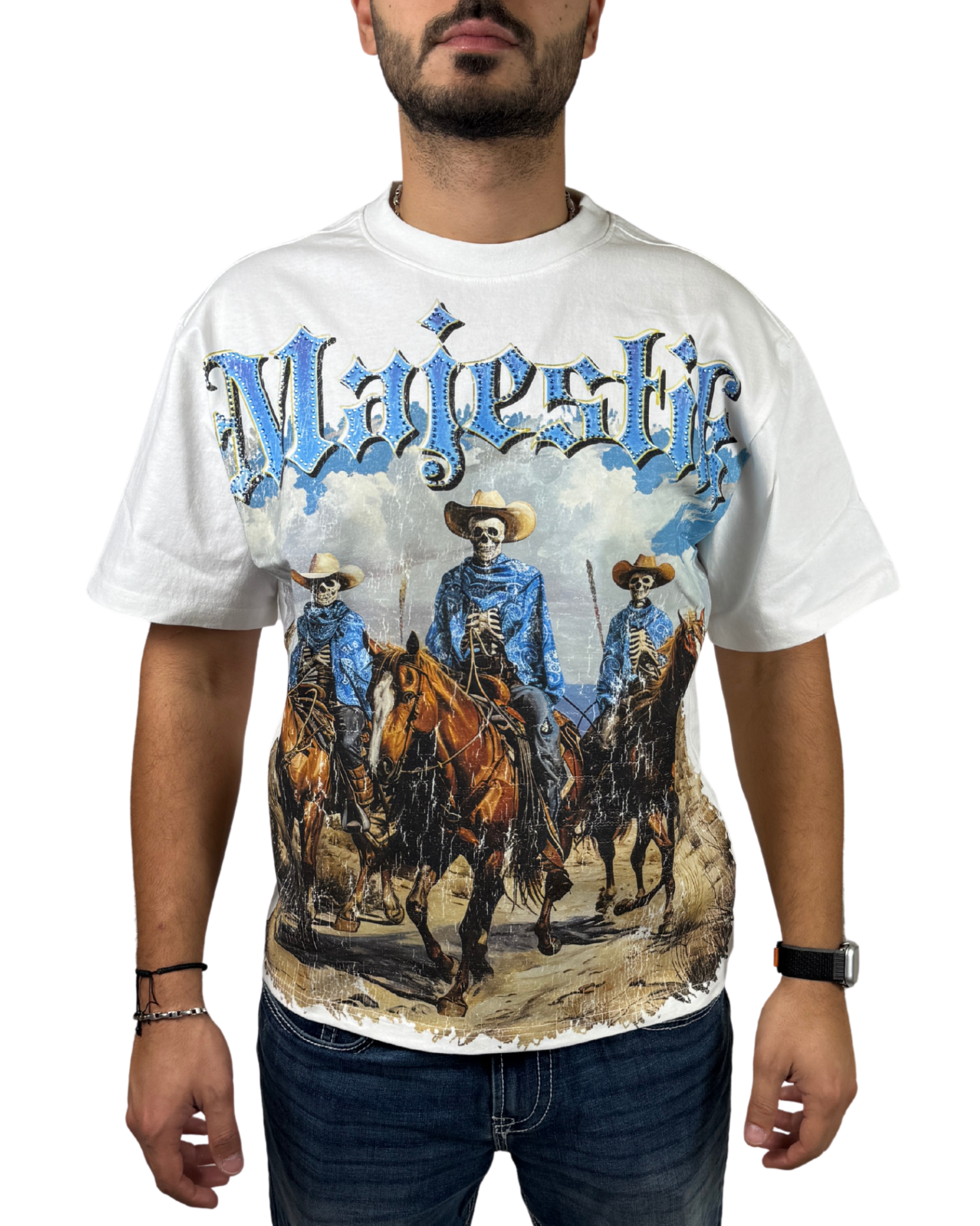 Skeleton On Horse