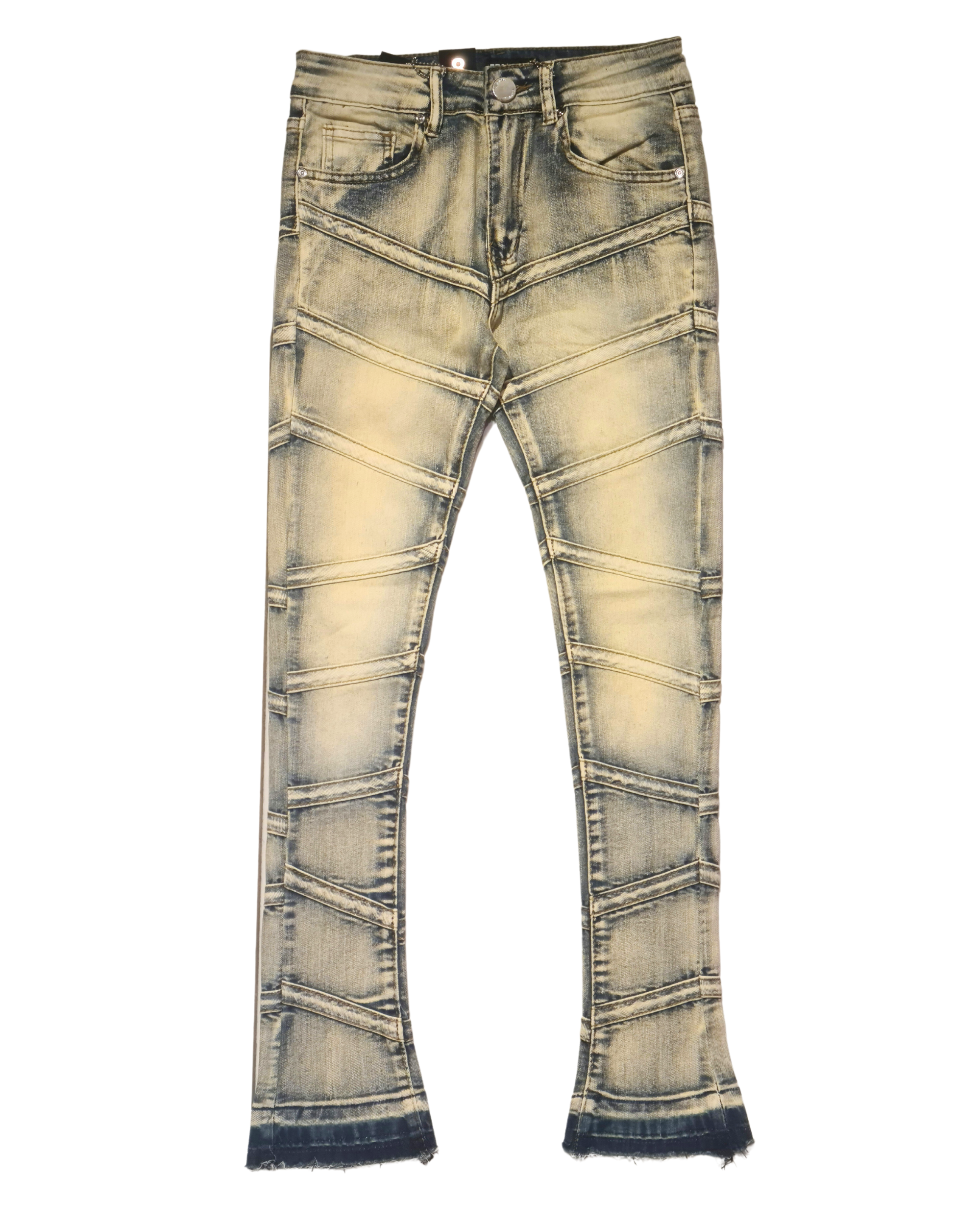 Kids Stacked Jeans 5854