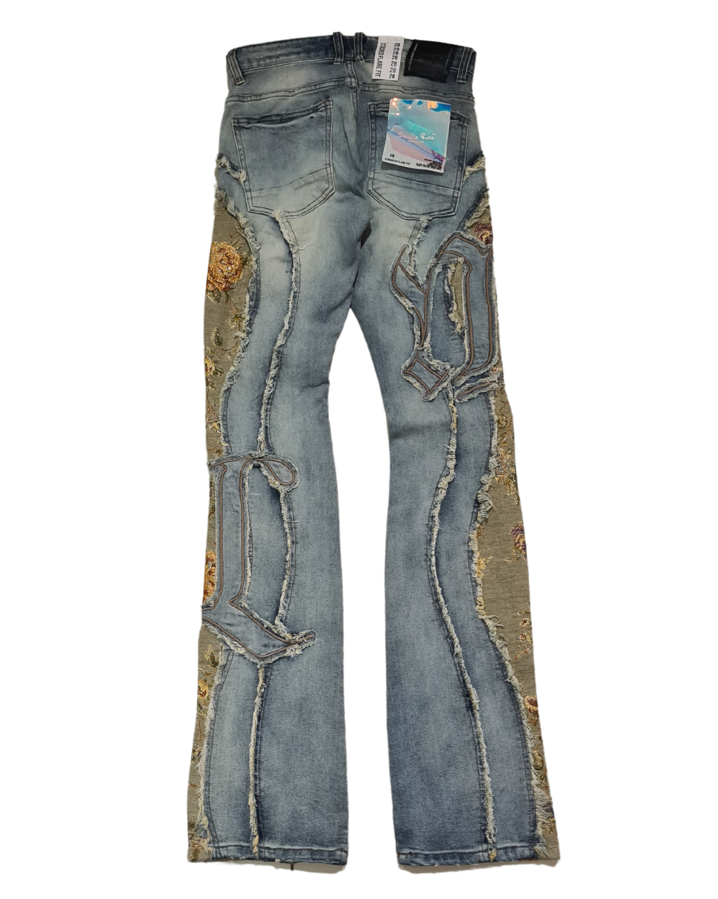 Tapestry Stacked Flare Fit Jean 24513