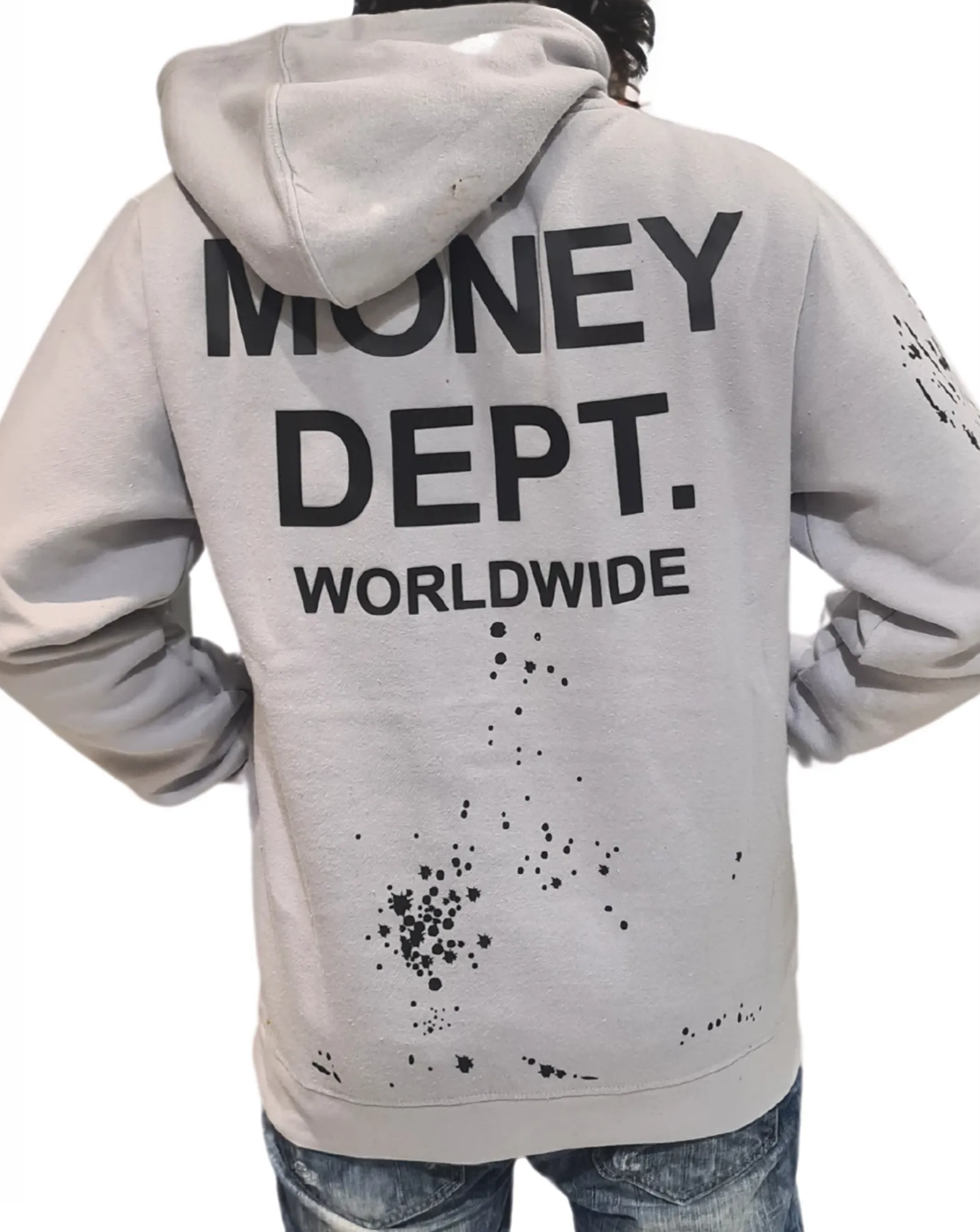 Money grey hoodie hotsell