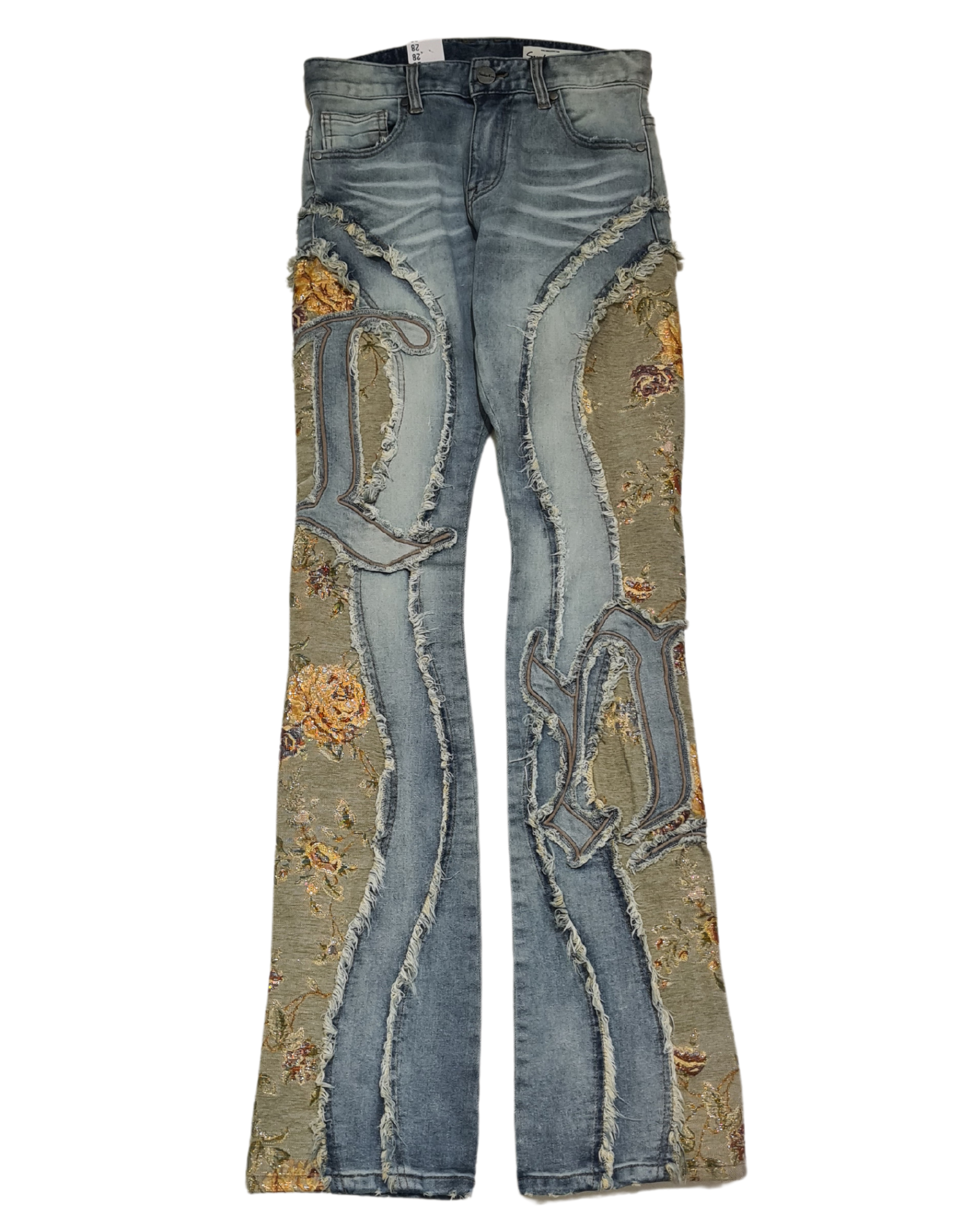 Tapestry Stacked Flare Fit Jean 24513