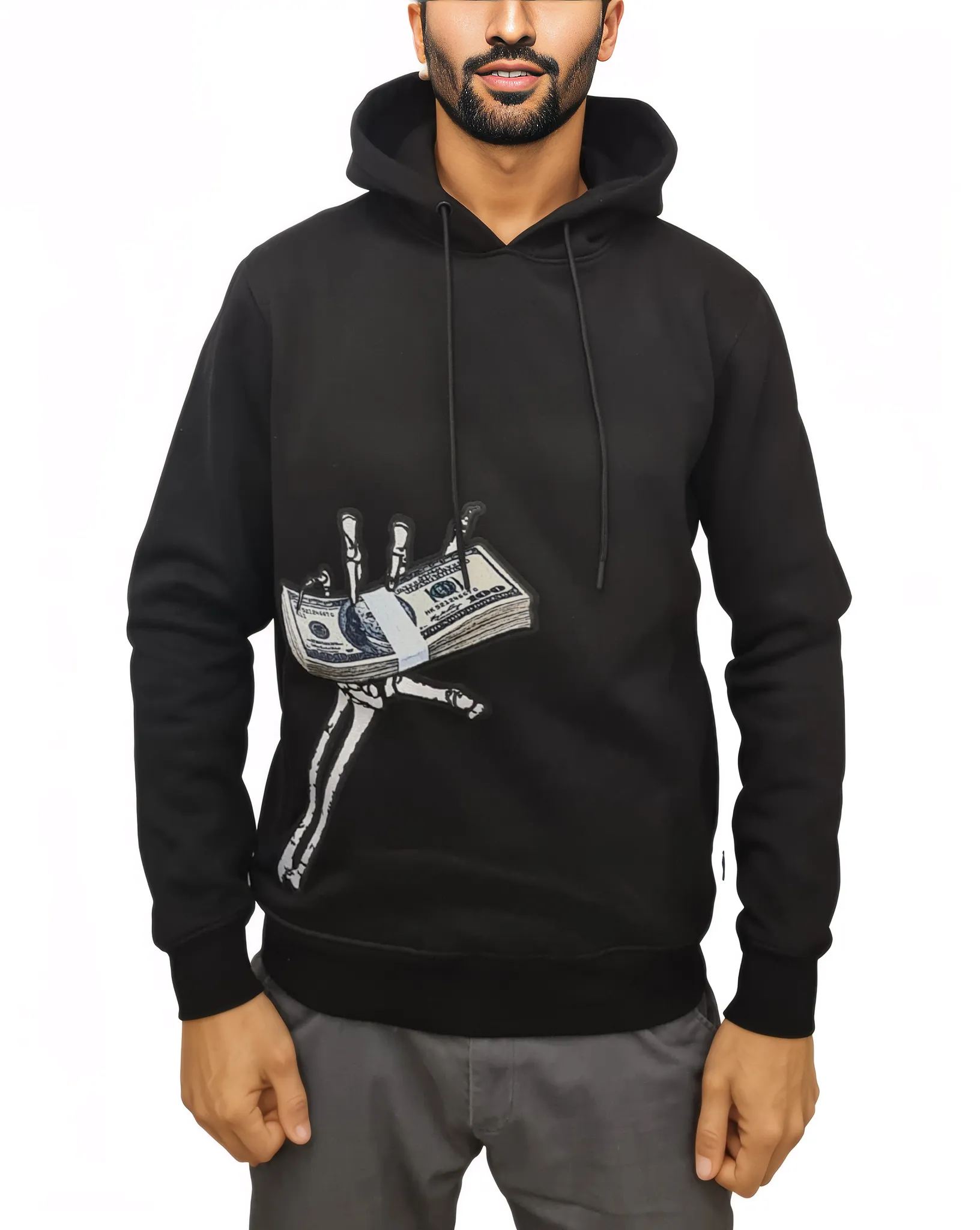 Skeleton Money Hoodie